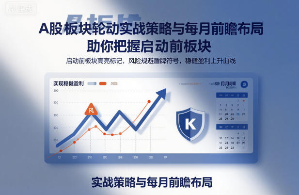 A股板块轮动实战策略与每月前瞻布局，助你把握启动前板块，规避风险，实现稳健盈利小淇云库-创业网-网赚副业-网创副业-项目拆解-技术类创业资源网-副业网-免费资源下载小淇云库