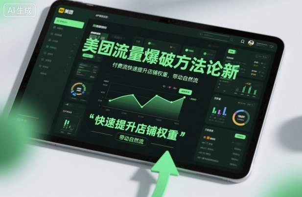 美团流量爆破方法论，付费流快速提升店铺权重，带动自然流小淇云库-创业网-网赚副业-网创副业-项目拆解-技术类创业资源网-副业网-免费资源下载小淇云库