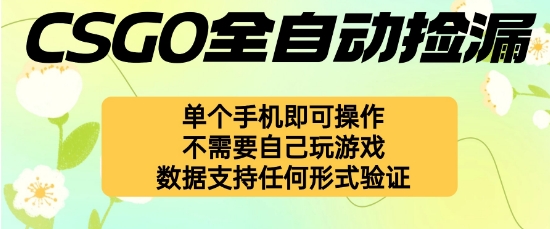 自动挂G捡漏，不用自己挂G不用玩游戏，一个手机即可操作，新手小白轻松月入1W+【揭秘】小淇云库-创业网-网赚副业-网创副业-项目拆解-技术类创业资源网-副业网-免费资源下载小淇云库