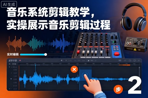 音乐系统剪辑教学，实操展示音乐剪辑过程小淇云库-创业网-网赚副业-网创副业-项目拆解-技术类创业资源网-副业网-免费资源下载小淇云库
