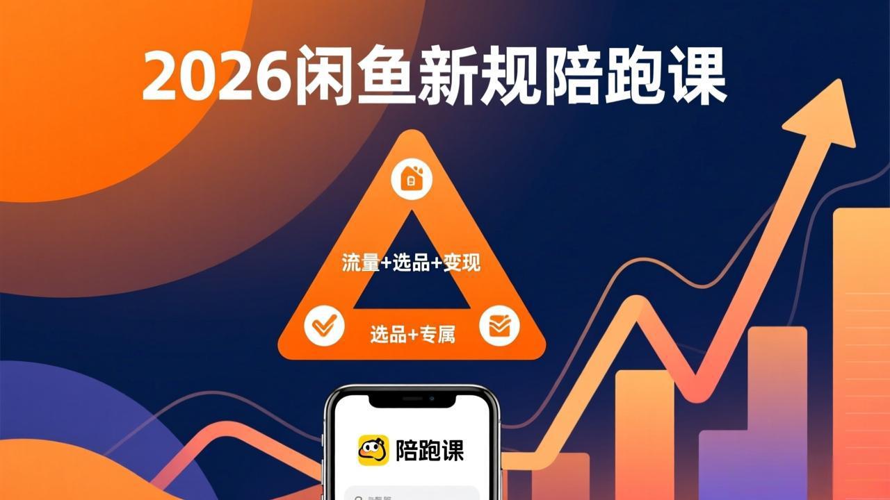 2026闲鱼高阶陪跑课全新上线,带你吃透新规玩转选品流量,从零搭建稳定变现盈利体系小淇云库-创业网-网赚副业-网创副业-项目拆解-技术类创业资源网-副业网-免费资源下载小淇云库