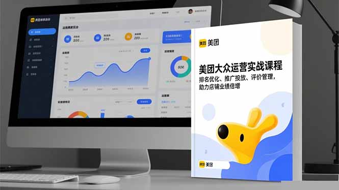美团大众运营实战课程,排名优化、推广投放、评价管理,助力店铺业绩倍增小淇云库-创业网-网赚副业-网创副业-项目拆解-技术类创业资源网-副业网-免费资源下载小淇云库